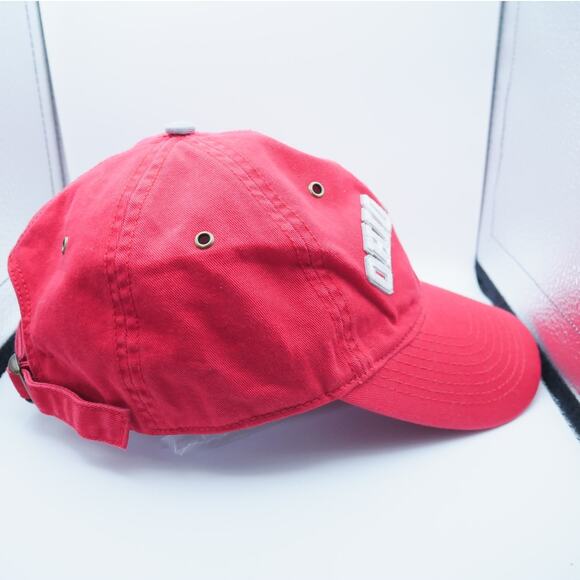 Ohio State Buckeyes Drew Pearson Hat Cap Red Adjustable - Picture 4 of 6